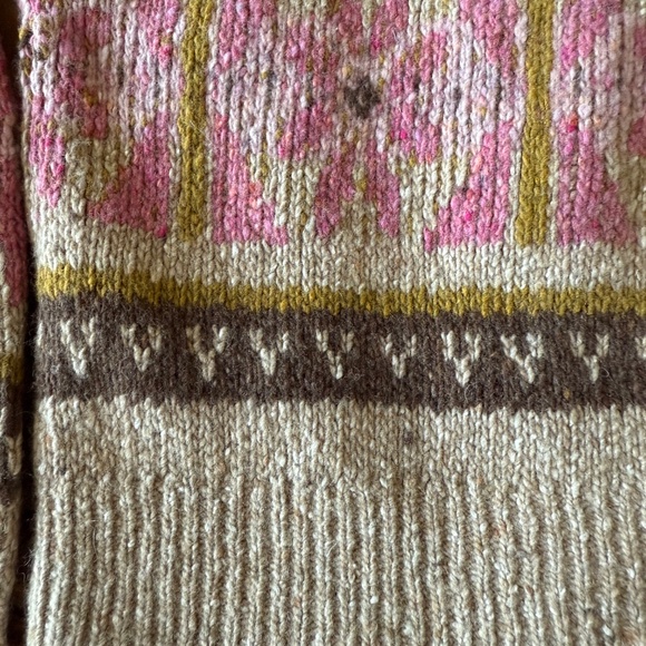 Sezane Antonin Cardigan Beige Rose - Size XL - Picture 6 of 7